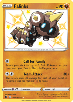 Falinks card in English