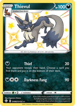 Thievul card in English