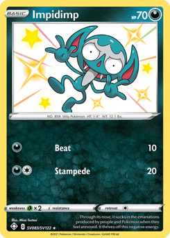 Impidimp card in English