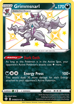 Grimmsnarl card in English