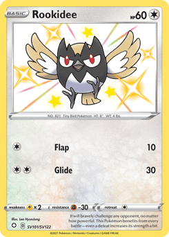 Rookidee card in English