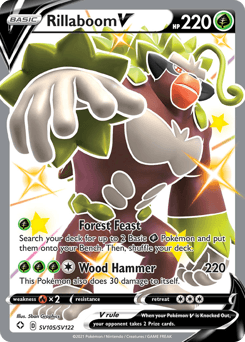 Rillaboom V card in English
