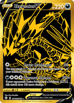 Eternatus V card in English