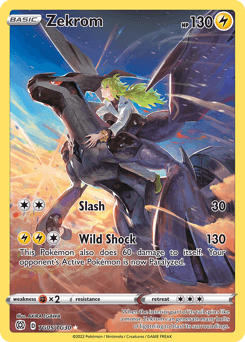 Zekrom card in English
