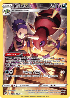 Ariados card in English