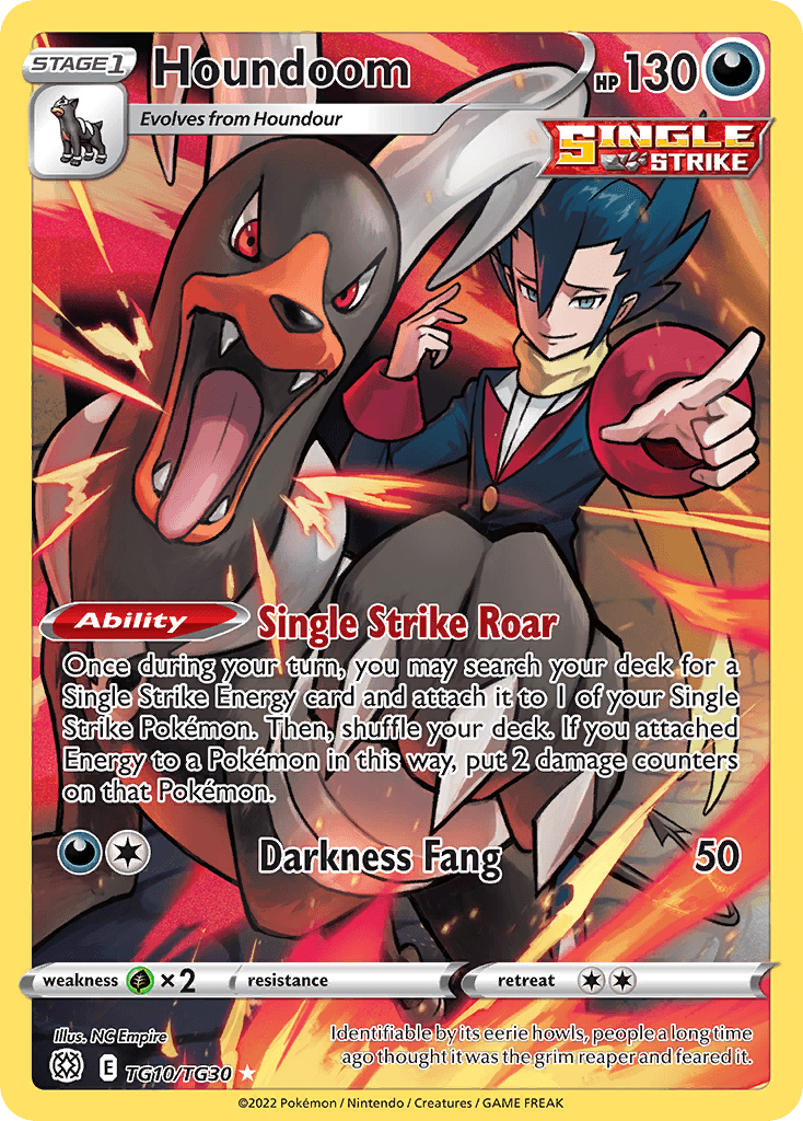 Houndoom card in English