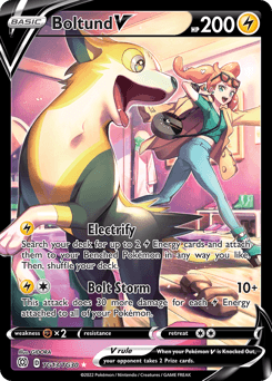 Boltund V card in English