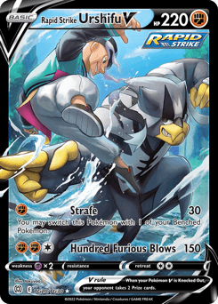 Rapid Strike Urshifu V card in English