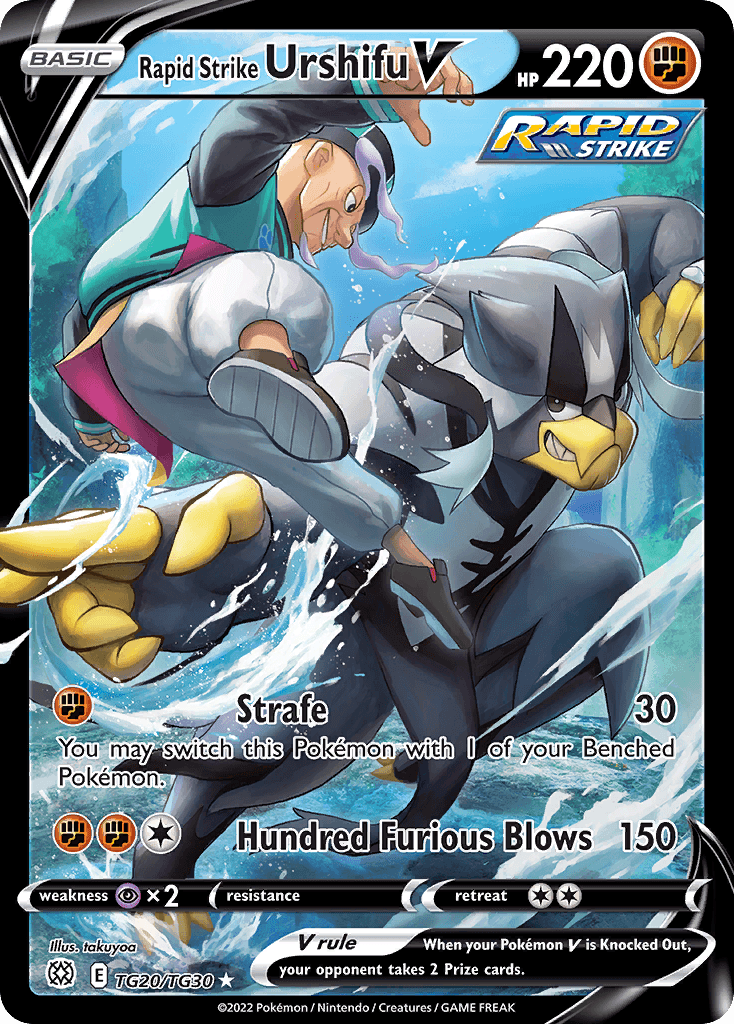 Rapid Strike Urshifu V card in English