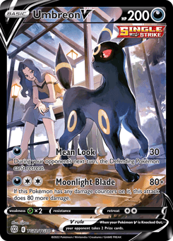 Umbreon V card in English