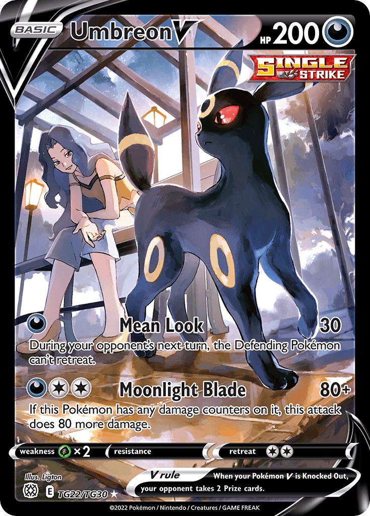 Umbreon V card in English