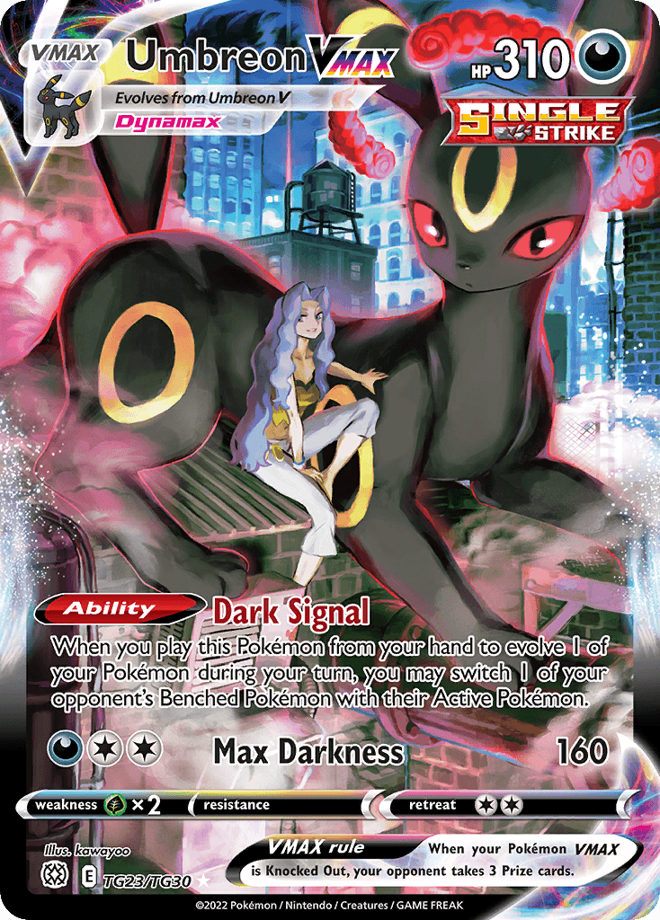 Umbreon VMAX card in English