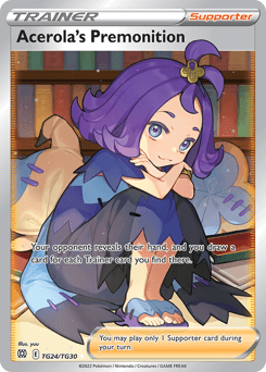 Acerola's Premonition card in English