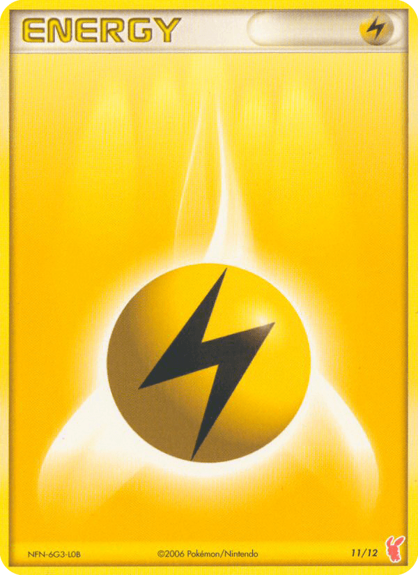 Lightning Energy card in English