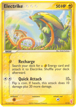Electrike card in English