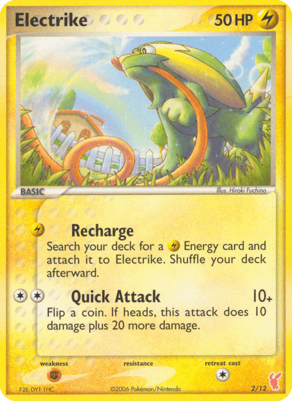 Electrike card in English