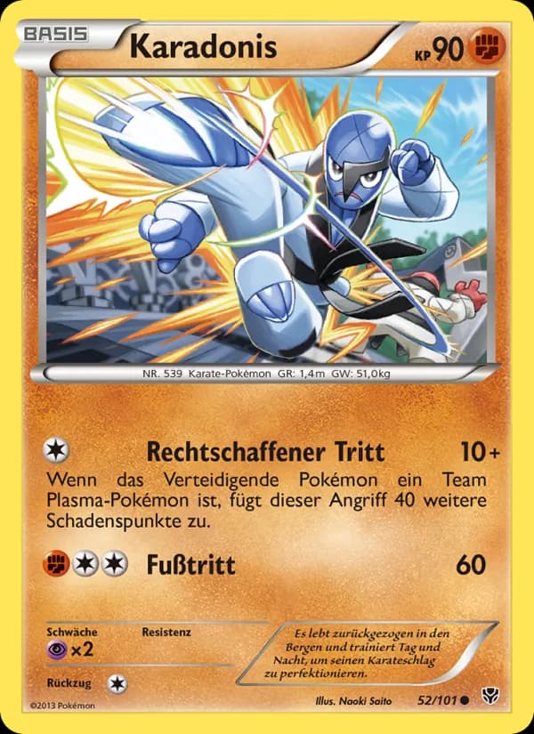Karadonis card in German
