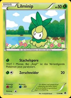 Lilminip card in German