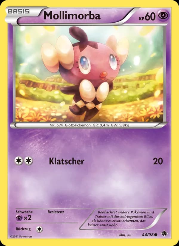 Mollimorba card in German