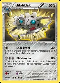 Klikdiklak card in German