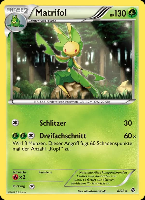 Matrifol card in German