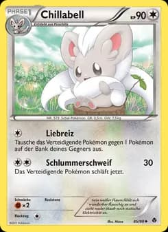 Chillabell card in German