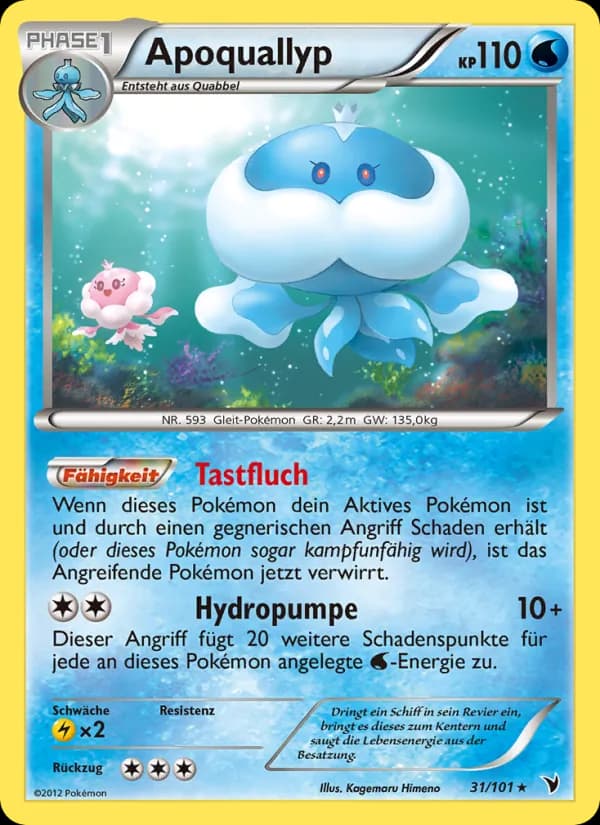 Apoquallyp card in German