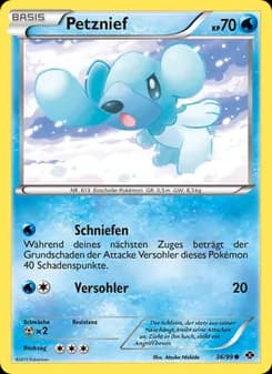Petznief card in German