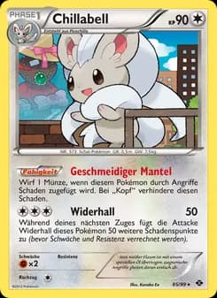 Chillabell card in German