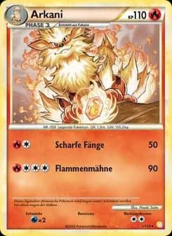 Arkani card in German