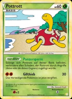 Pottrott card in German