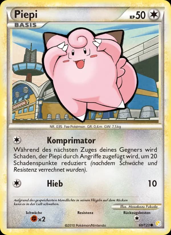 Piepi card in German