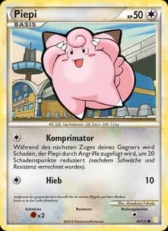Piepi card in German