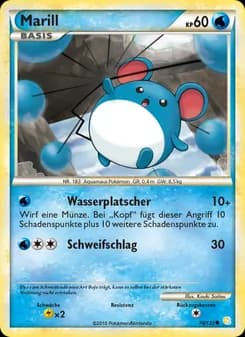 Marill card in German