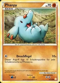 Phanpy card in German