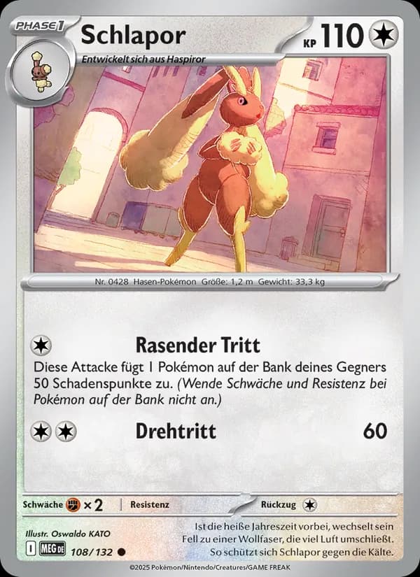 Schlapor card in German