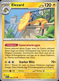Elezard card in German