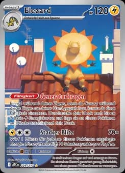 Elezard card in German