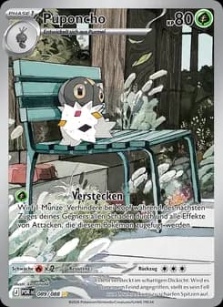 Puponcho card in German
