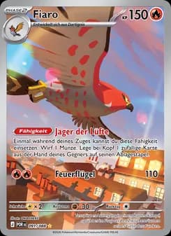 Fiaro card in German