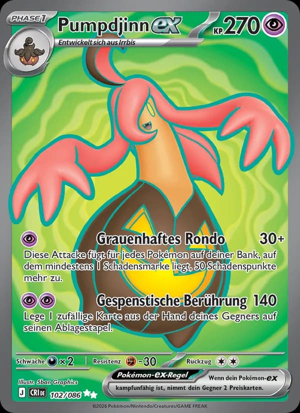 Pumpdjinn-ex card in German