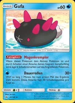 Gufa card in German