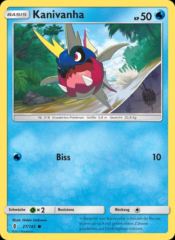 Kanivanha card in German