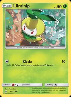 Lilminip card in German