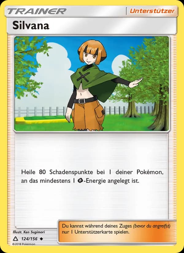 Silvana card in German
