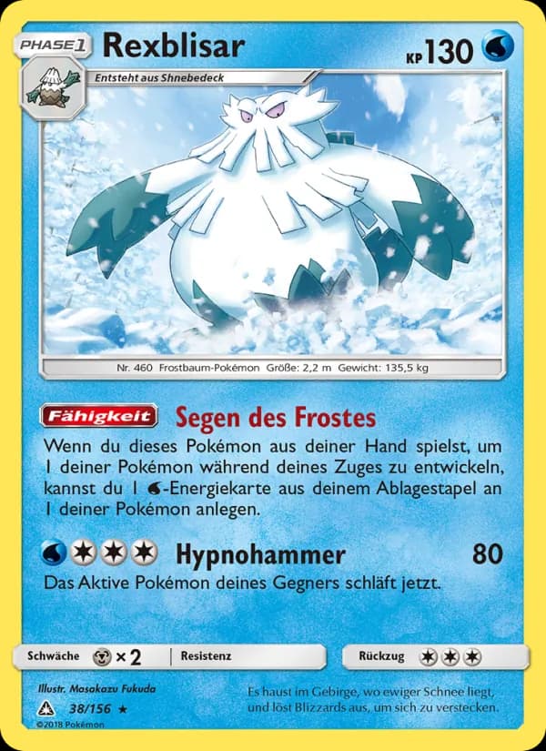 Rexblisar card in German