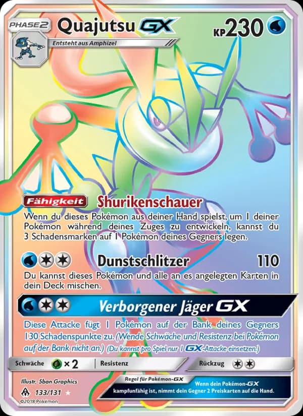 Quajutsu GX card in German