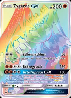 Zygarde GX card in German