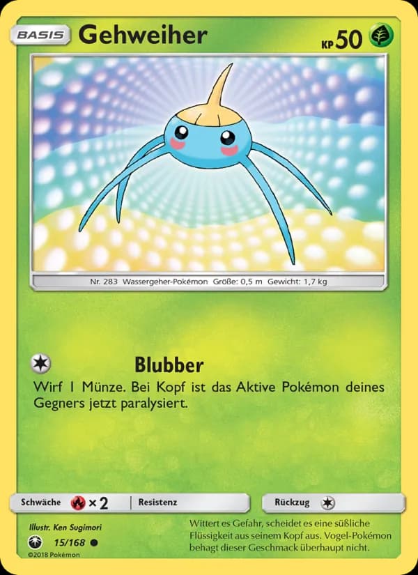 Gehweiher card in German