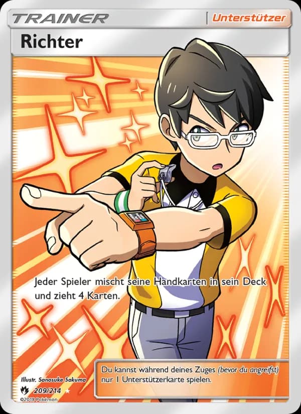 Richter card in German